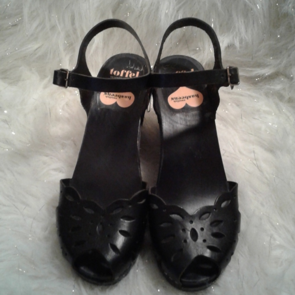 Swedish Hasbeens wedge sandals